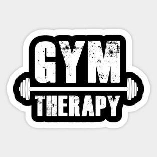 Gym therapy Sticker